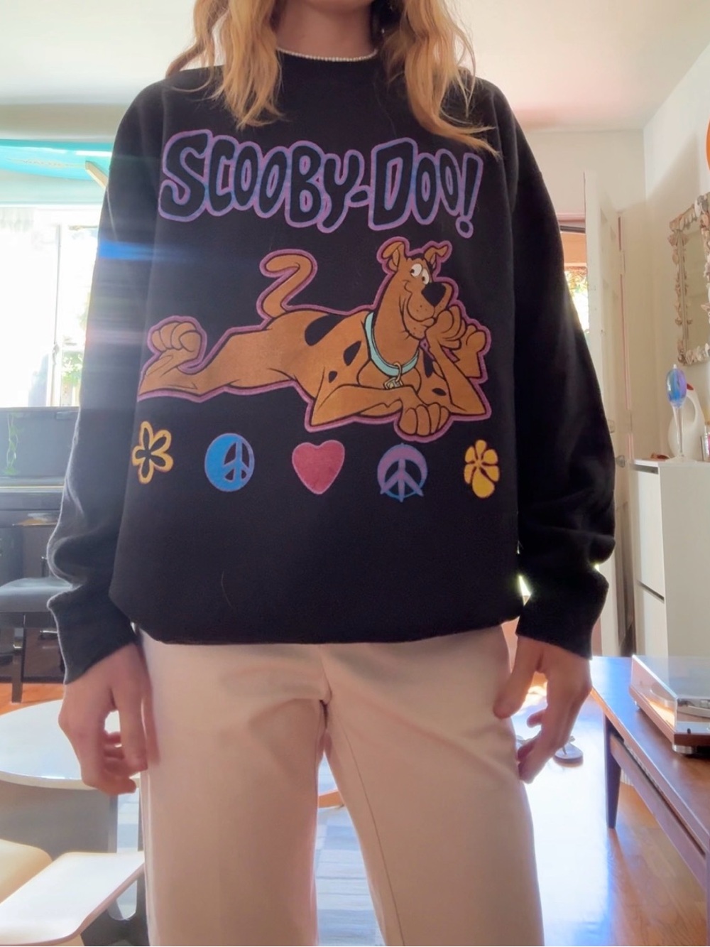 Vintage 90s Warner Bros Scooby Doo Graphic Crewneck